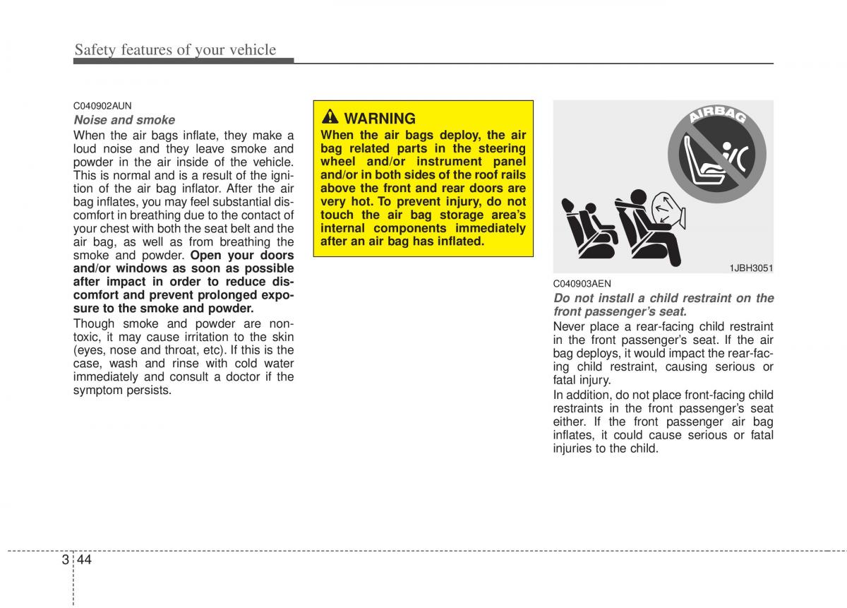 Kia Sportage III 3 owners manual / page 66