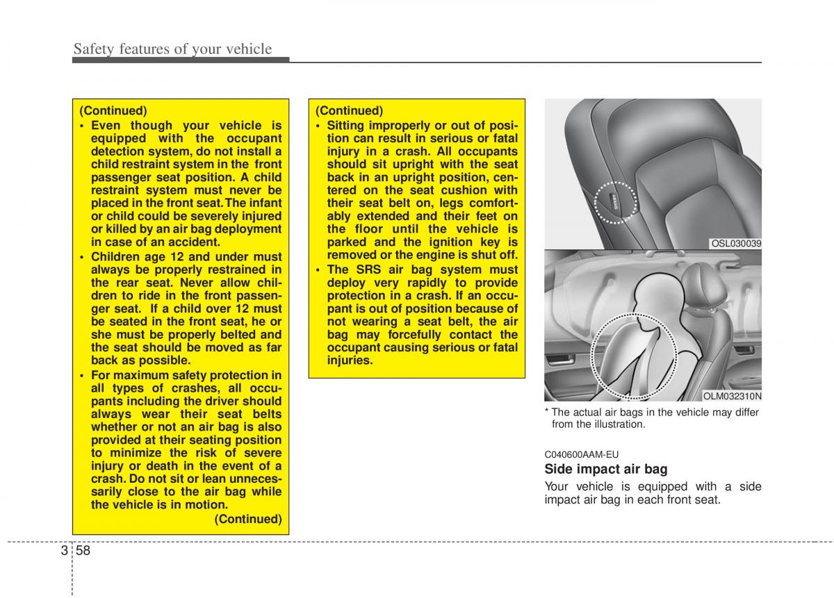 Kia Sportage III 3 owners manual / page 80