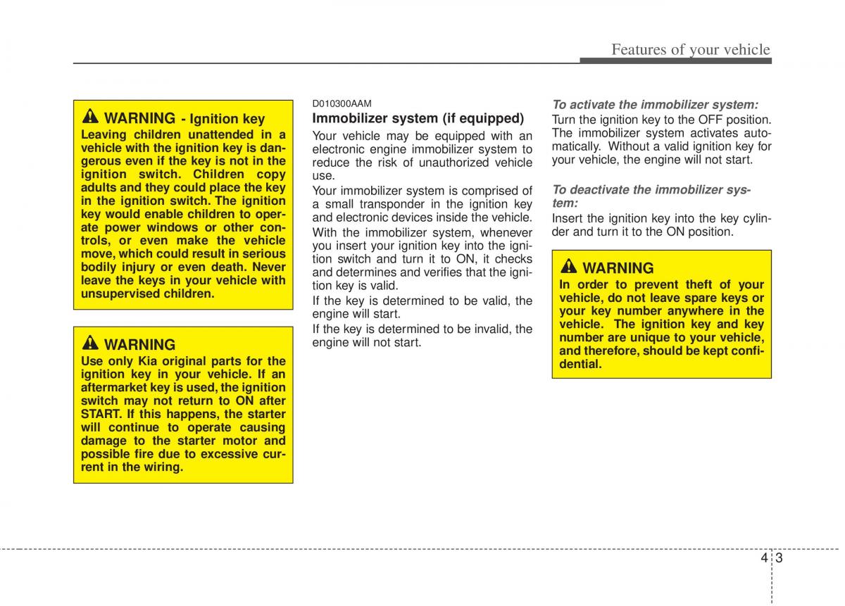 Kia Sportage III 3 owners manual / page 93