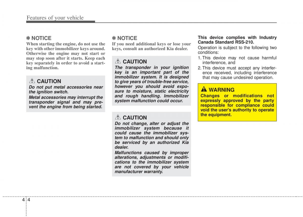 Kia Sportage III 3 owners manual / page 94