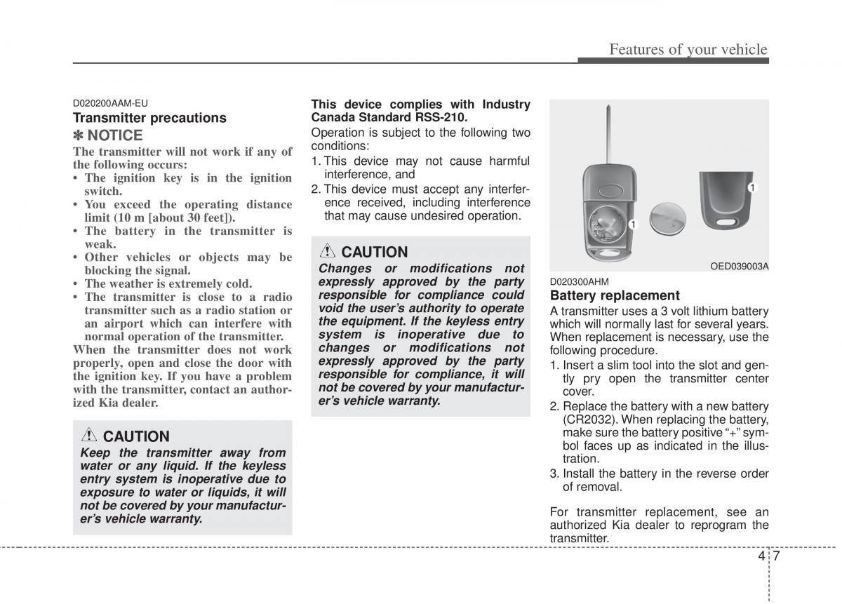 Kia Sportage III 3 owners manual / page 97