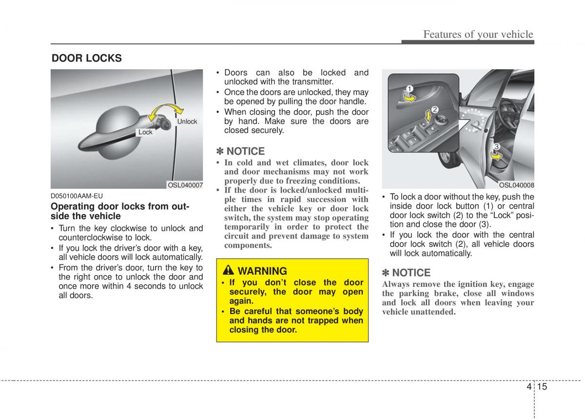 Kia Sportage III 3 owners manual / page 105