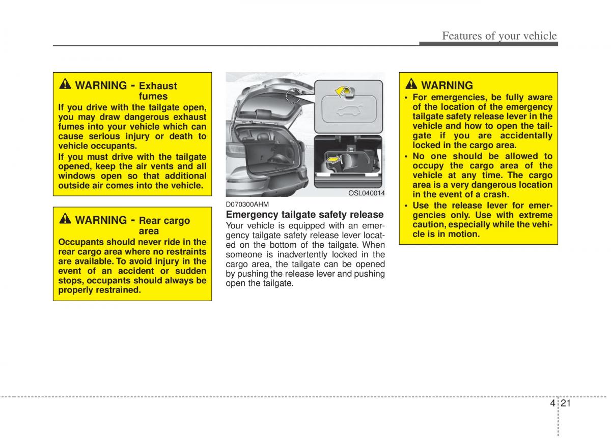 Kia Sportage III 3 owners manual / page 111