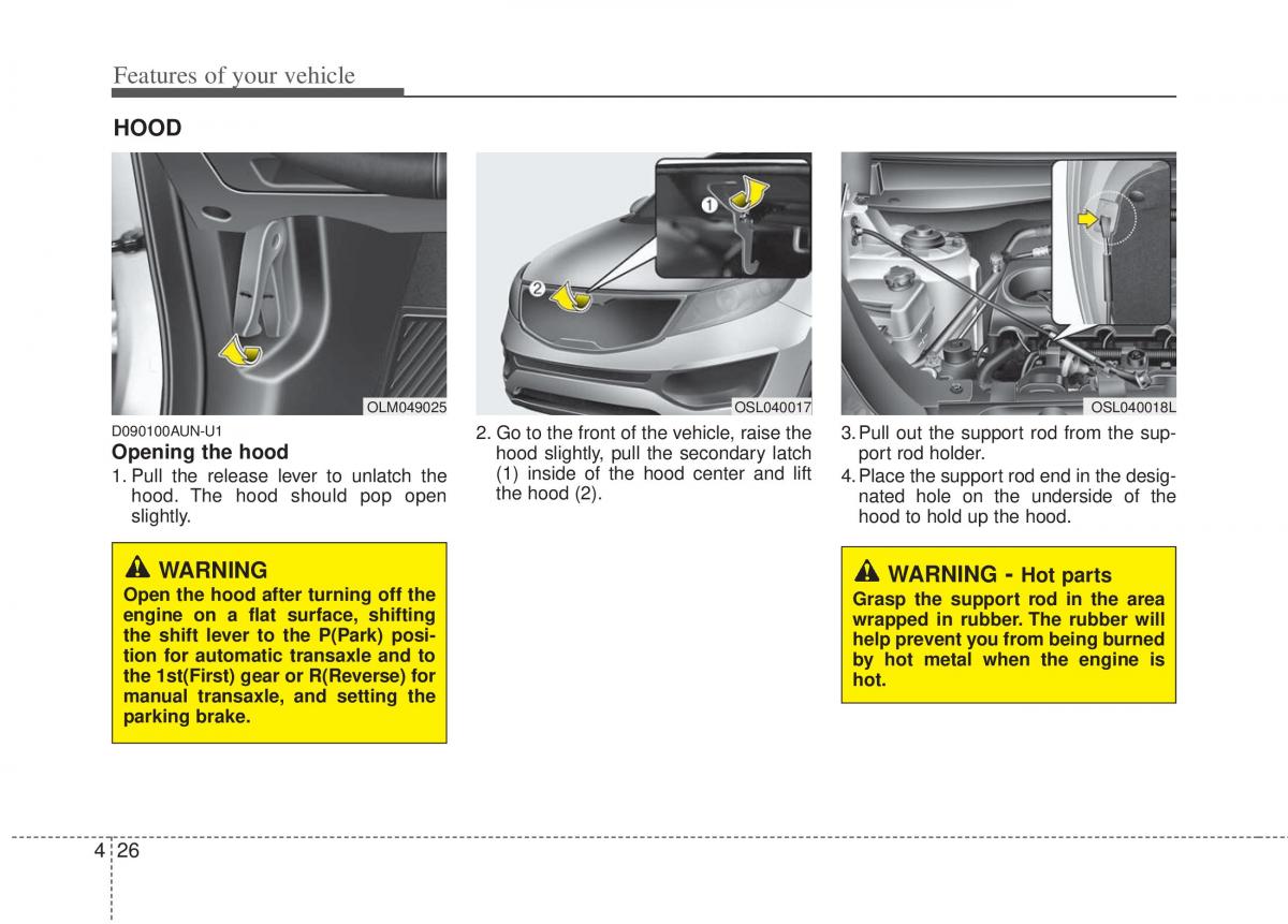 Kia Sportage III 3 owners manual / page 116