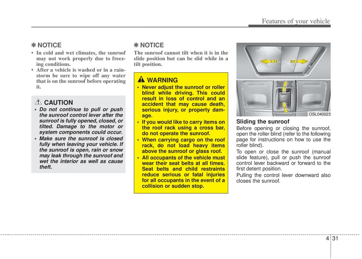 Kia Sportage III 3 owners manual / page 121