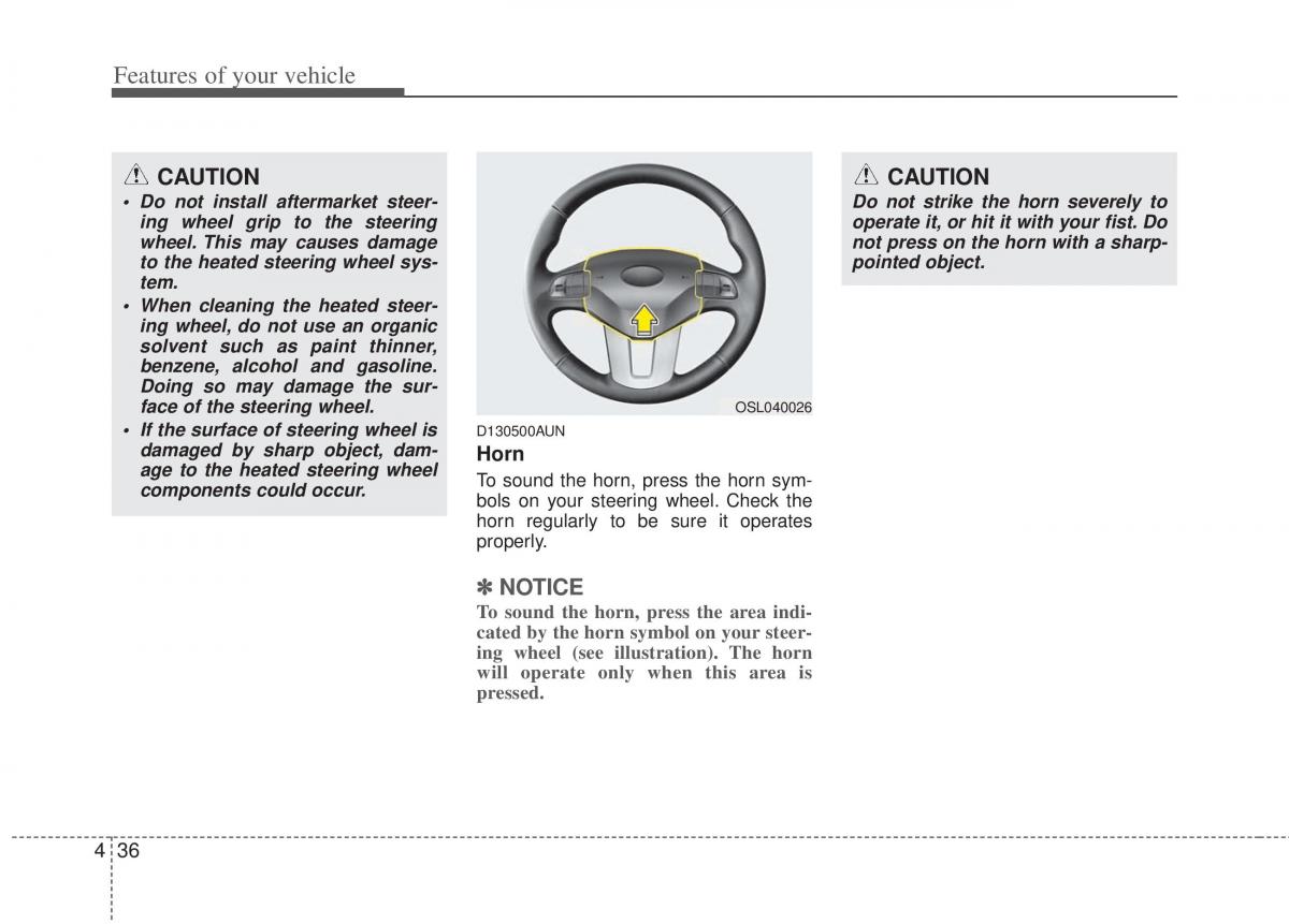 Kia Sportage III 3 owners manual / page 126