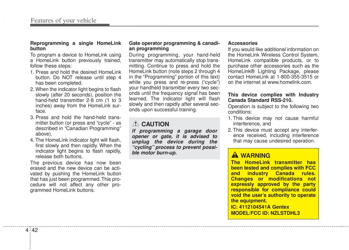 Kia Sportage III 3 owners manual / page 132