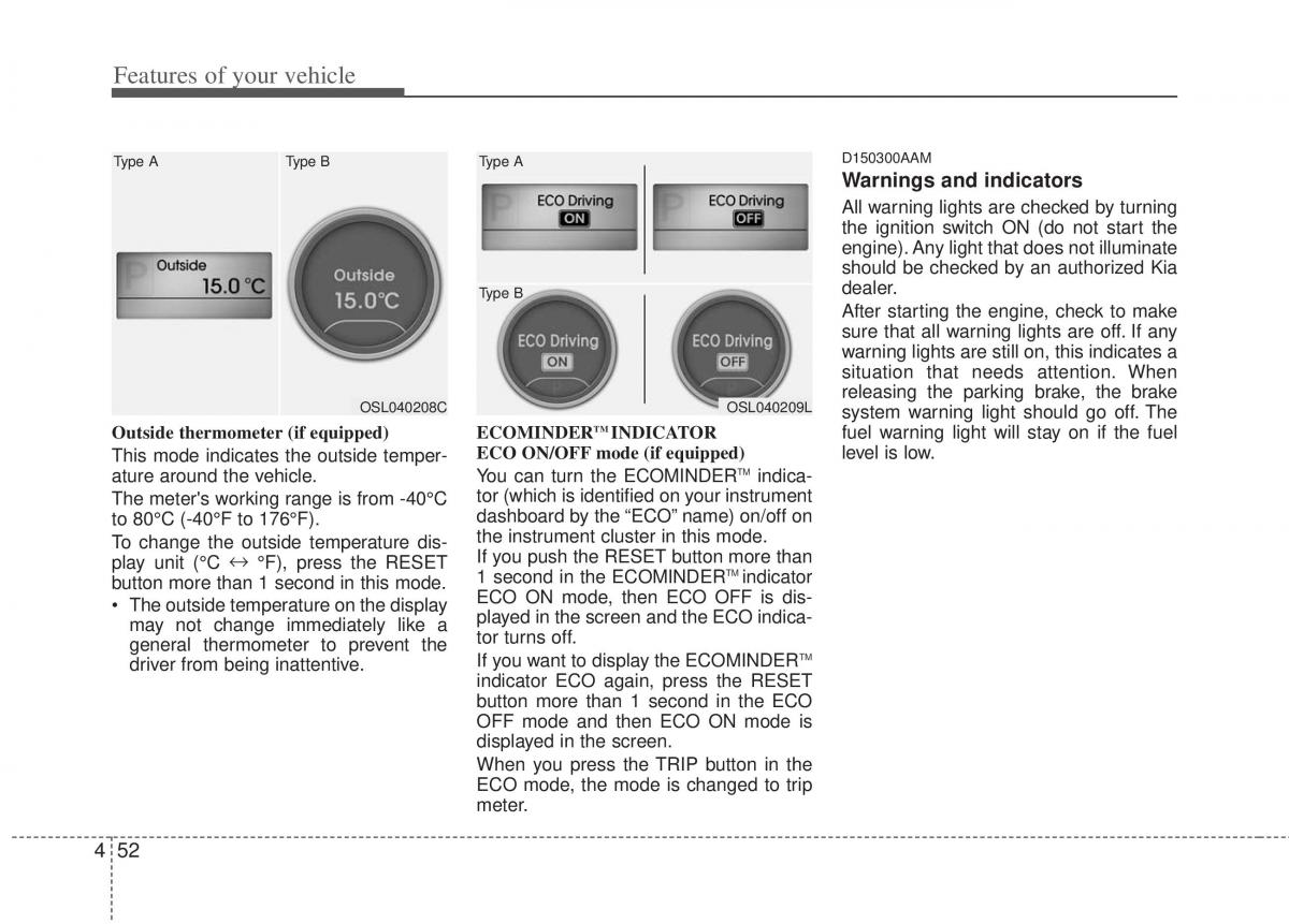 Kia Sportage III 3 owners manual / page 142