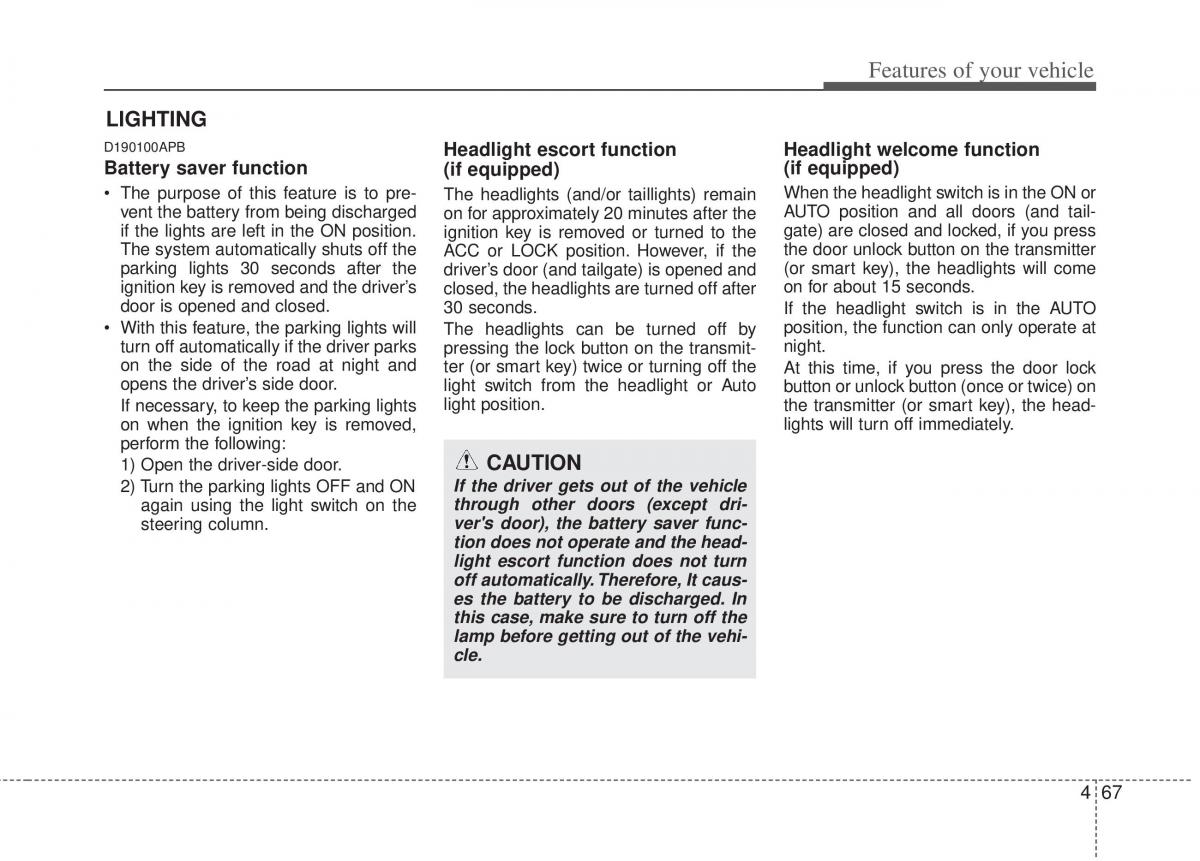 Kia Sportage III 3 owners manual / page 157