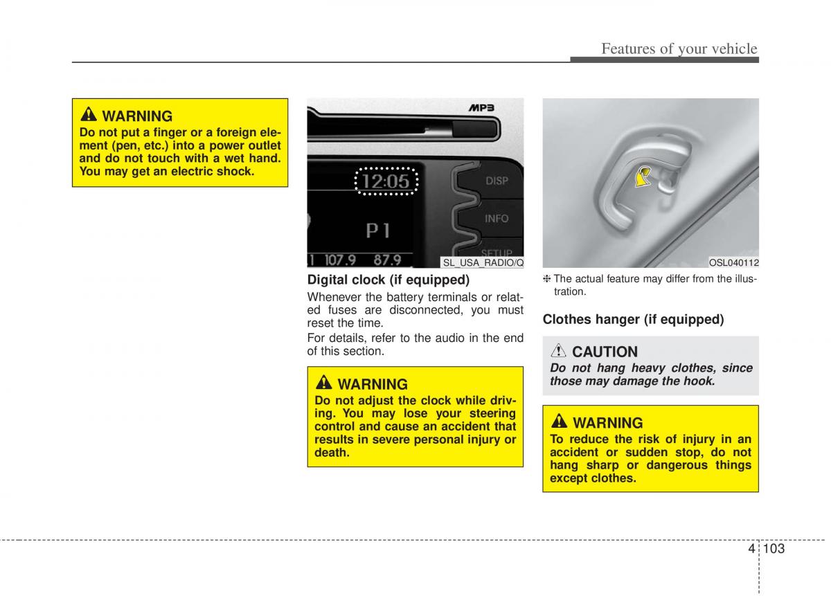 Kia Sportage III 3 owners manual / page 193