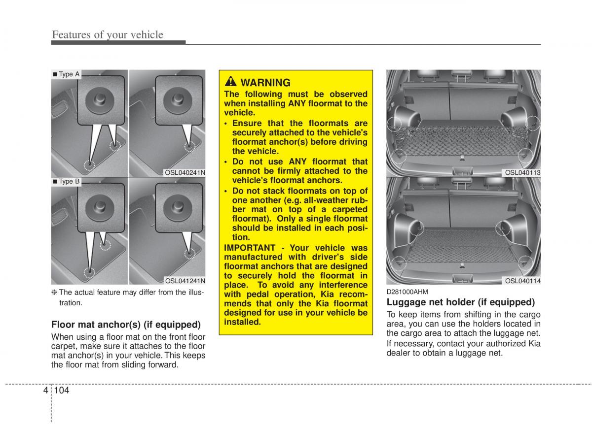 Kia Sportage III 3 owners manual / page 194