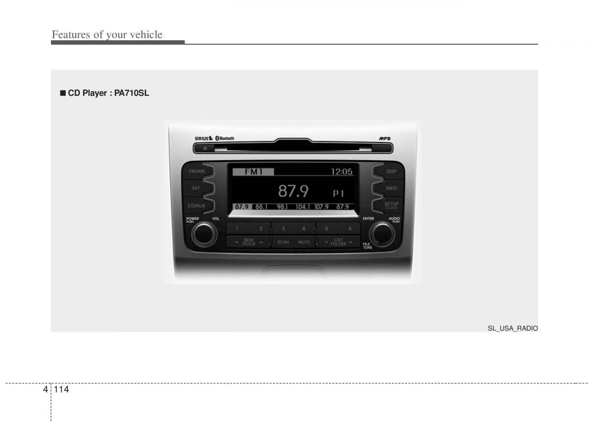 Kia Sportage III 3 owners manual / page 204