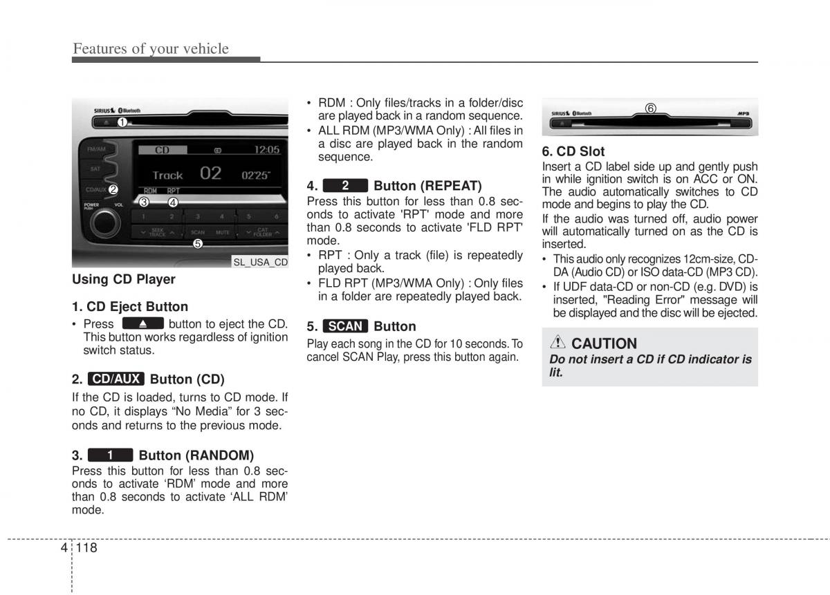 Kia Sportage III 3 owners manual / page 208