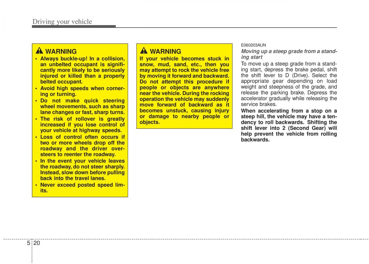 Kia Sportage III 3 owners manual / page 251