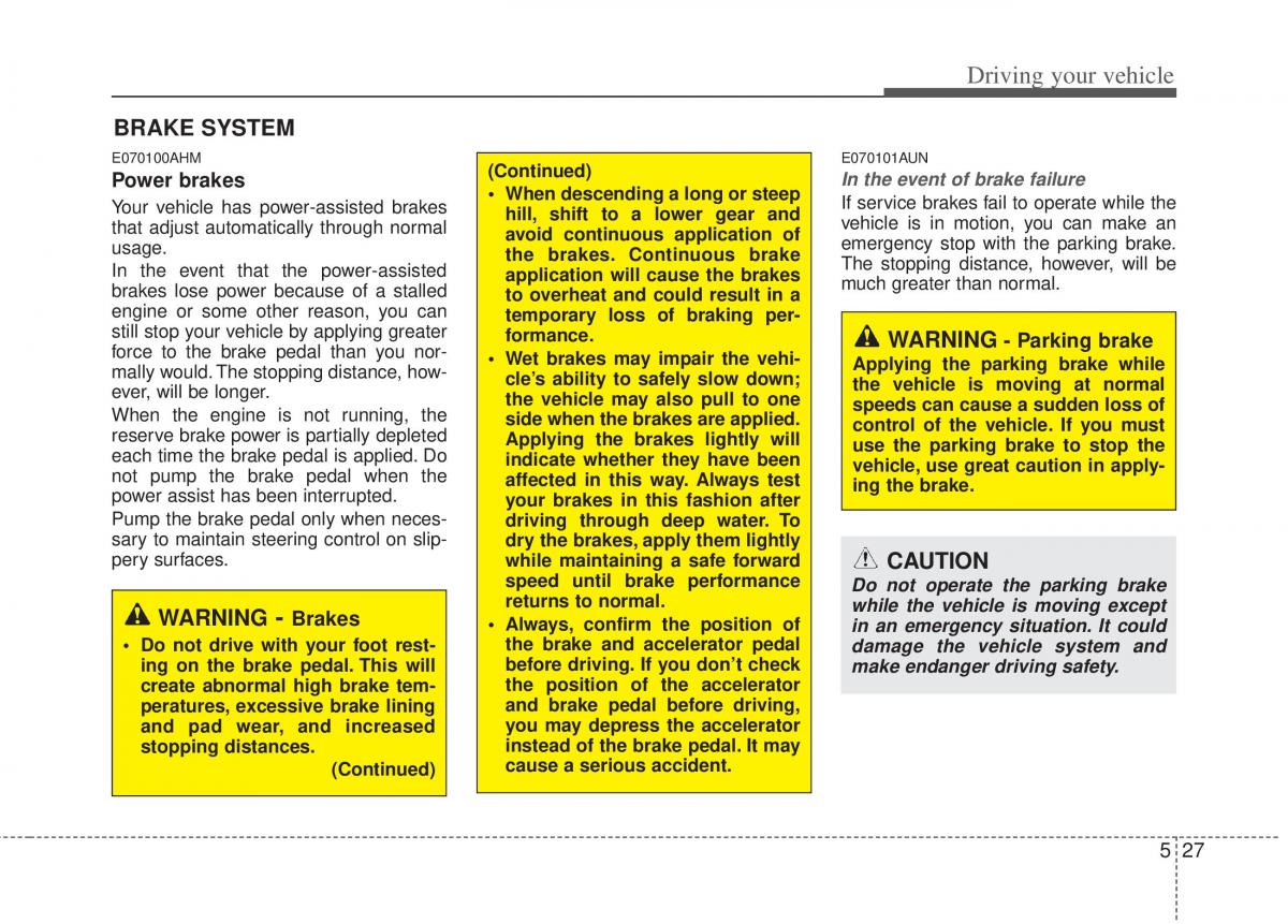 Kia Sportage III 3 owners manual / page 258