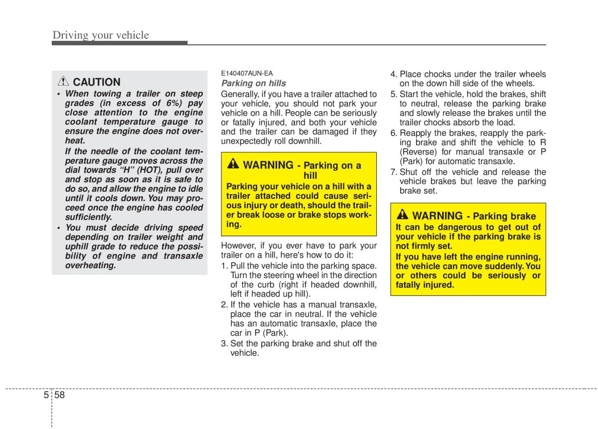 Kia Sportage III 3 owners manual / page 289