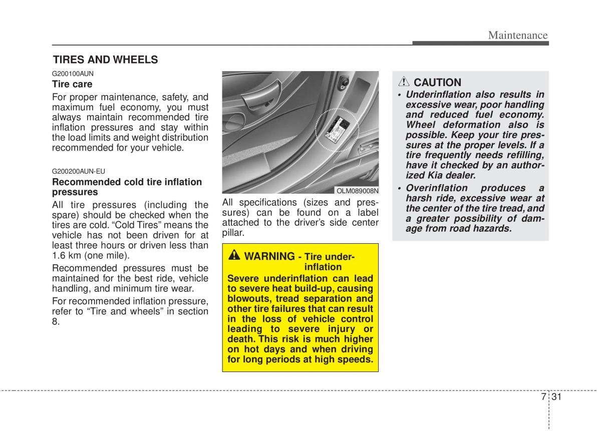 Kia Sportage III 3 owners manual / page 349