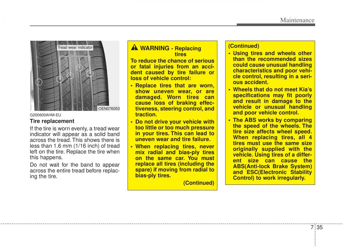 Kia Sportage III 3 owners manual / page 353