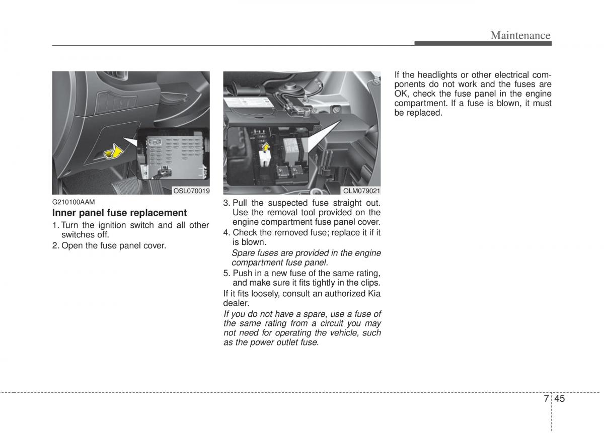 Kia Sportage III 3 owners manual / page 363