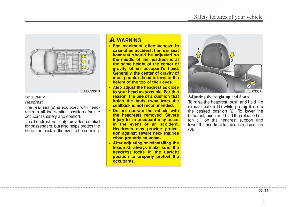 Kia Sportage III 3 owners manual / page 37