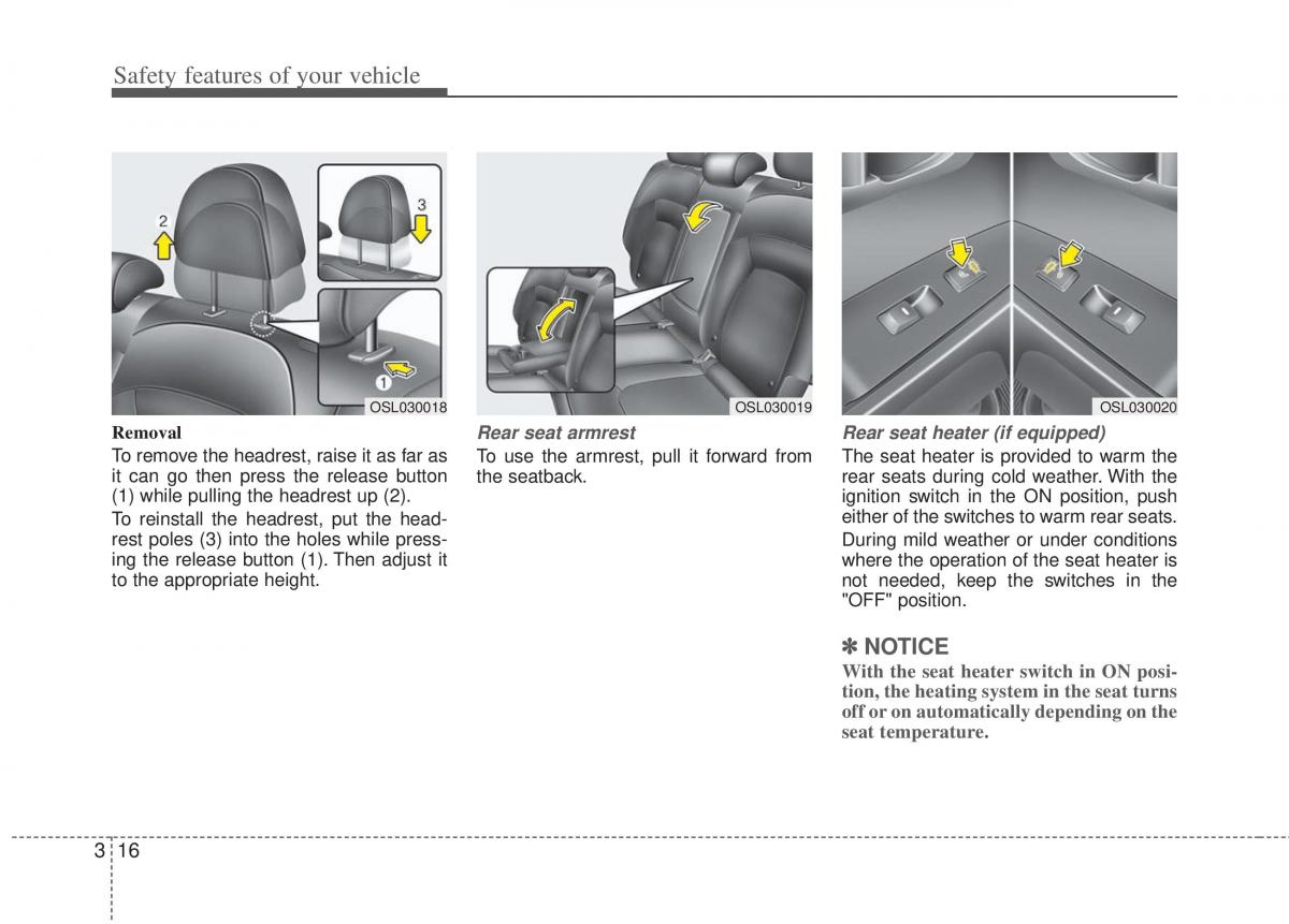 Kia Sportage III 3 owners manual / page 38