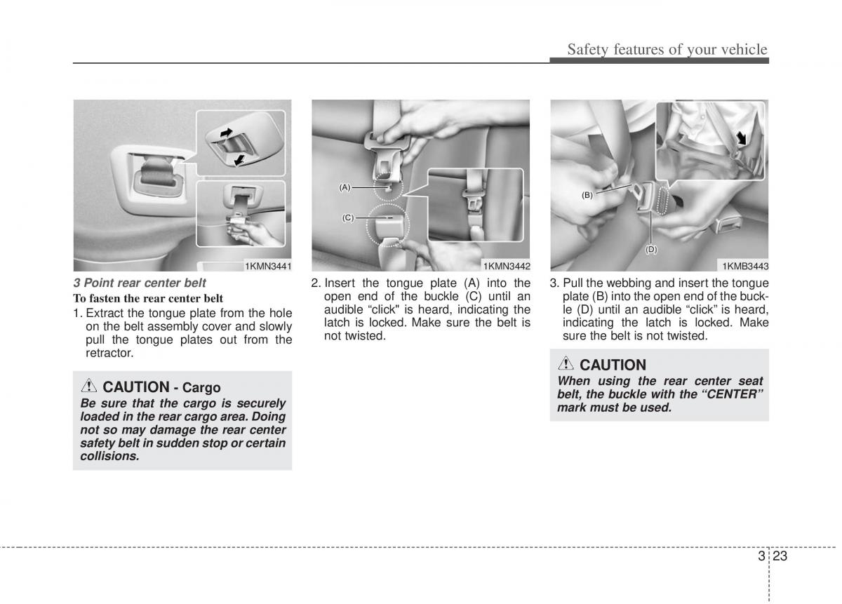 Kia Sportage III 3 owners manual / page 45