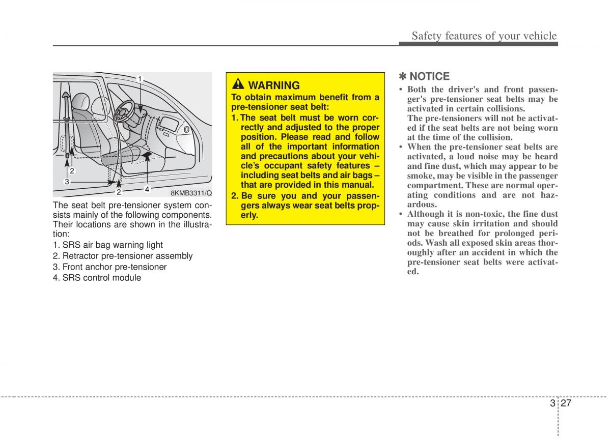 Kia Sportage III 3 owners manual / page 49