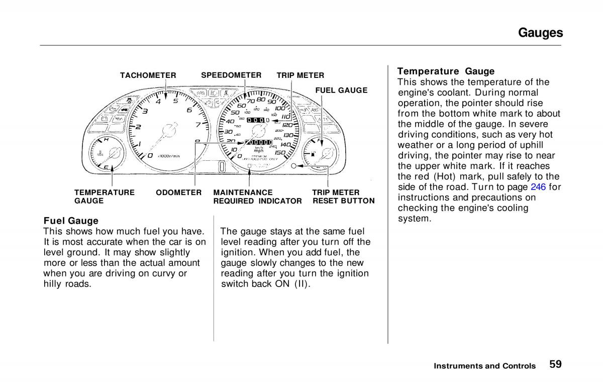 manual  Honda Prelude V 5 owners manual / page 60