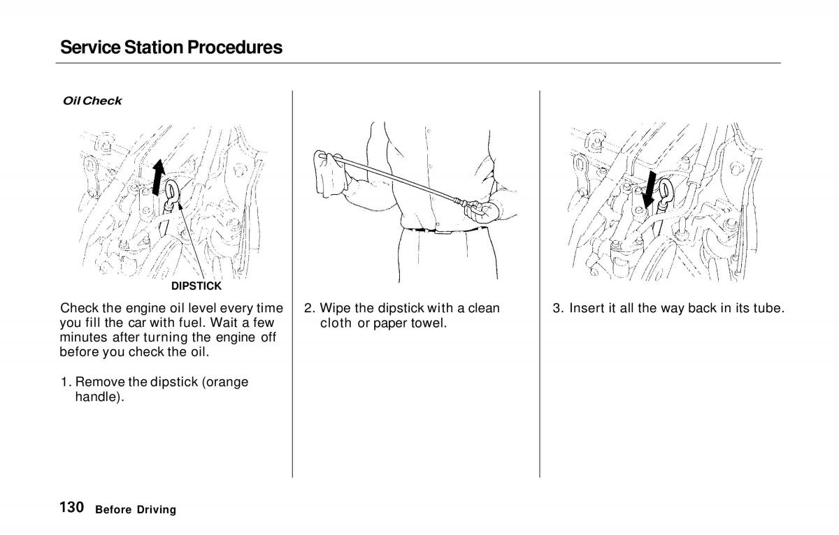 manual  Honda Prelude V 5 owners manual / page 129