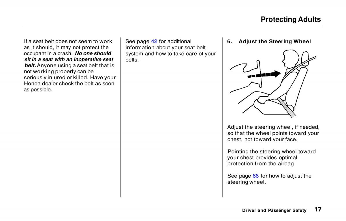 manual  Honda Prelude V 5 owners manual / page 18