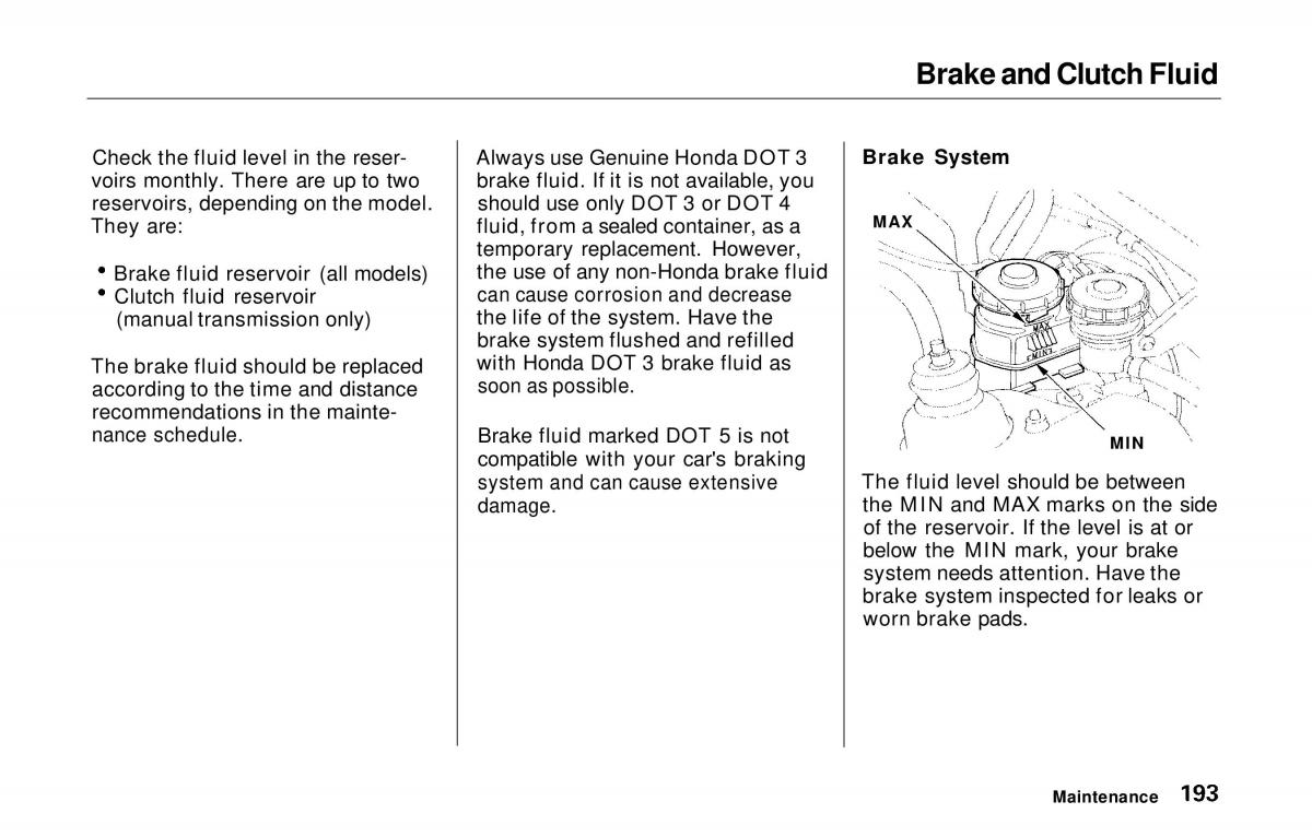 manual  Honda Prelude V 5 owners manual / page 190