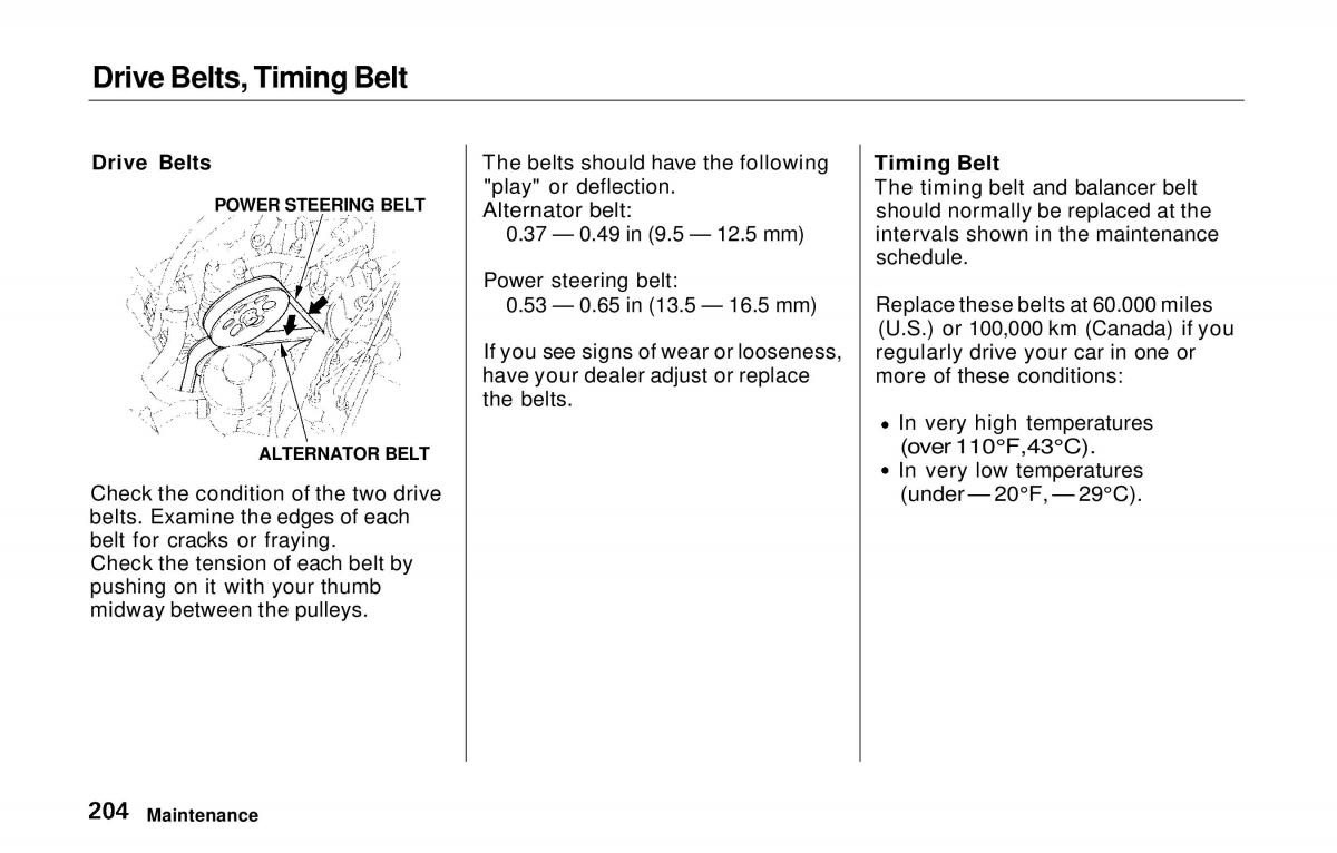 manual  Honda Prelude V 5 owners manual / page 201