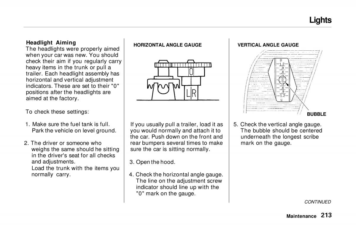 manual  Honda Prelude V 5 owners manual / page 210