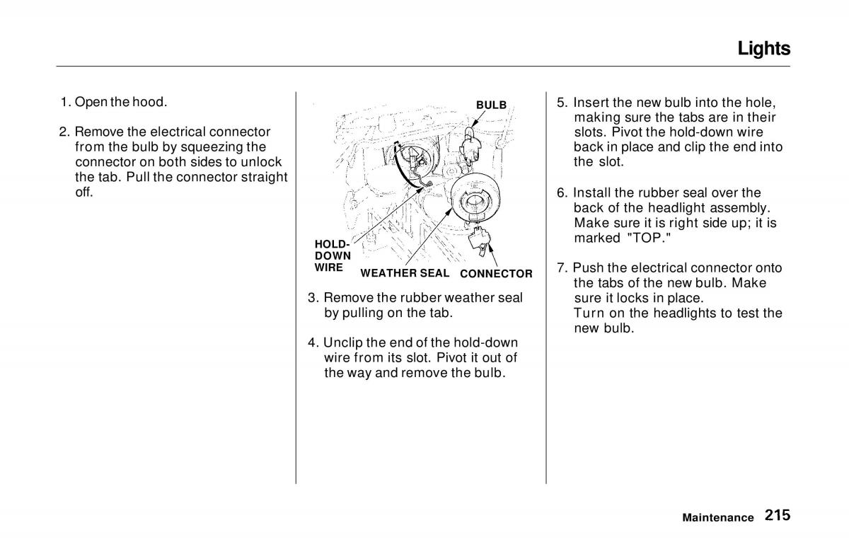 manual  Honda Prelude V 5 owners manual / page 212