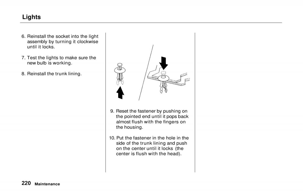 manual  Honda Prelude V 5 owners manual / page 217