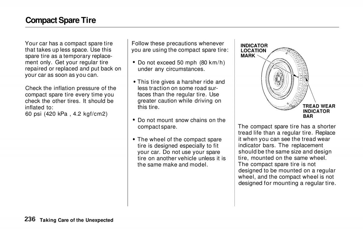 manual  Honda Prelude V 5 owners manual / page 231