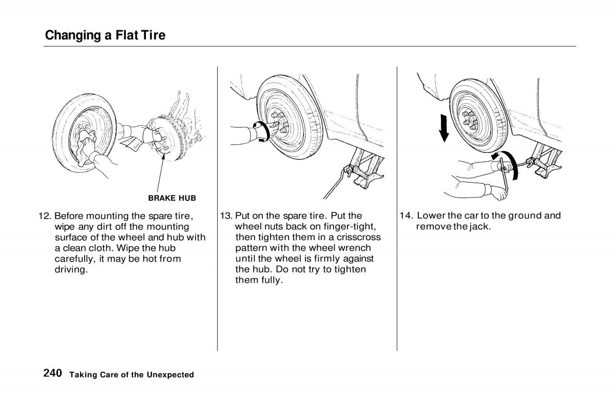 manual  Honda Prelude V 5 owners manual / page 235