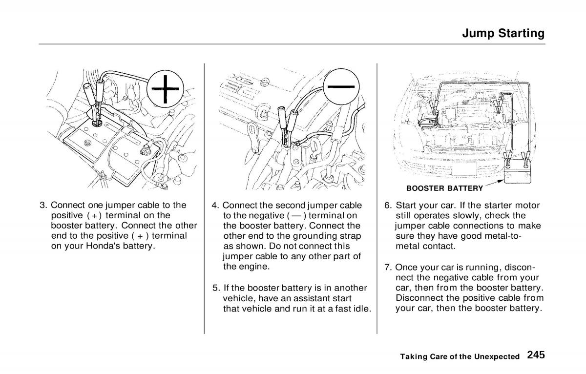 manual  Honda Prelude V 5 owners manual / page 240