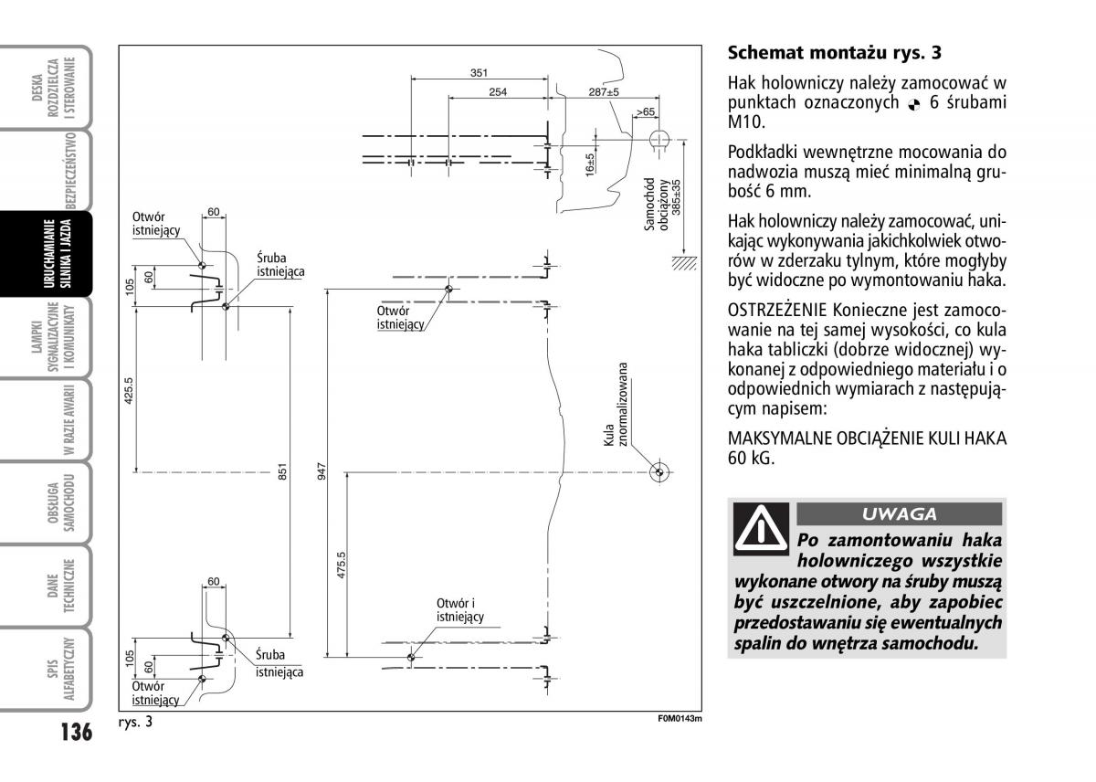 Fiat Grande Punto III 3 instrukcja obslugi / page 138