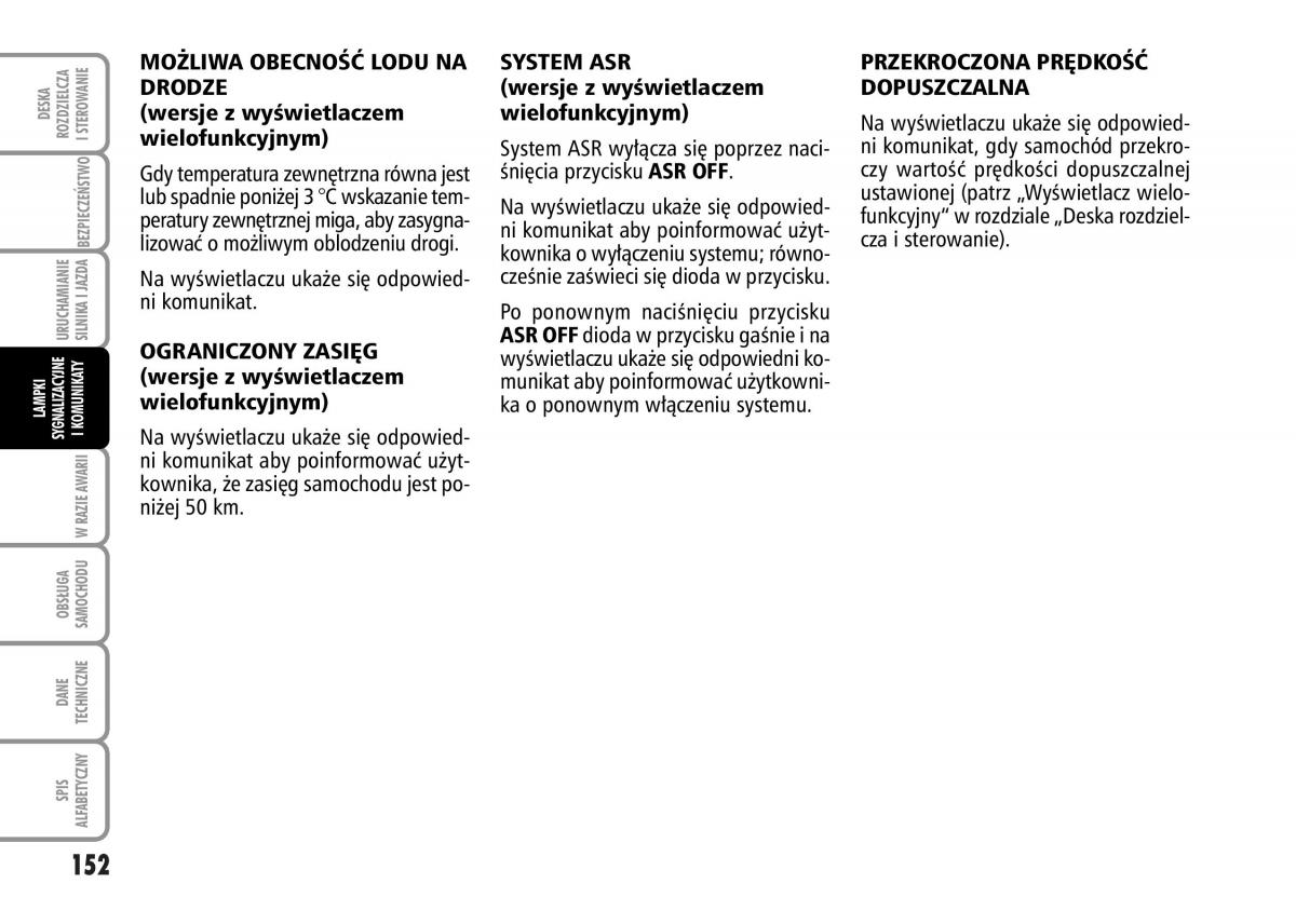 Fiat Grande Punto III 3 instrukcja obslugi / page 154