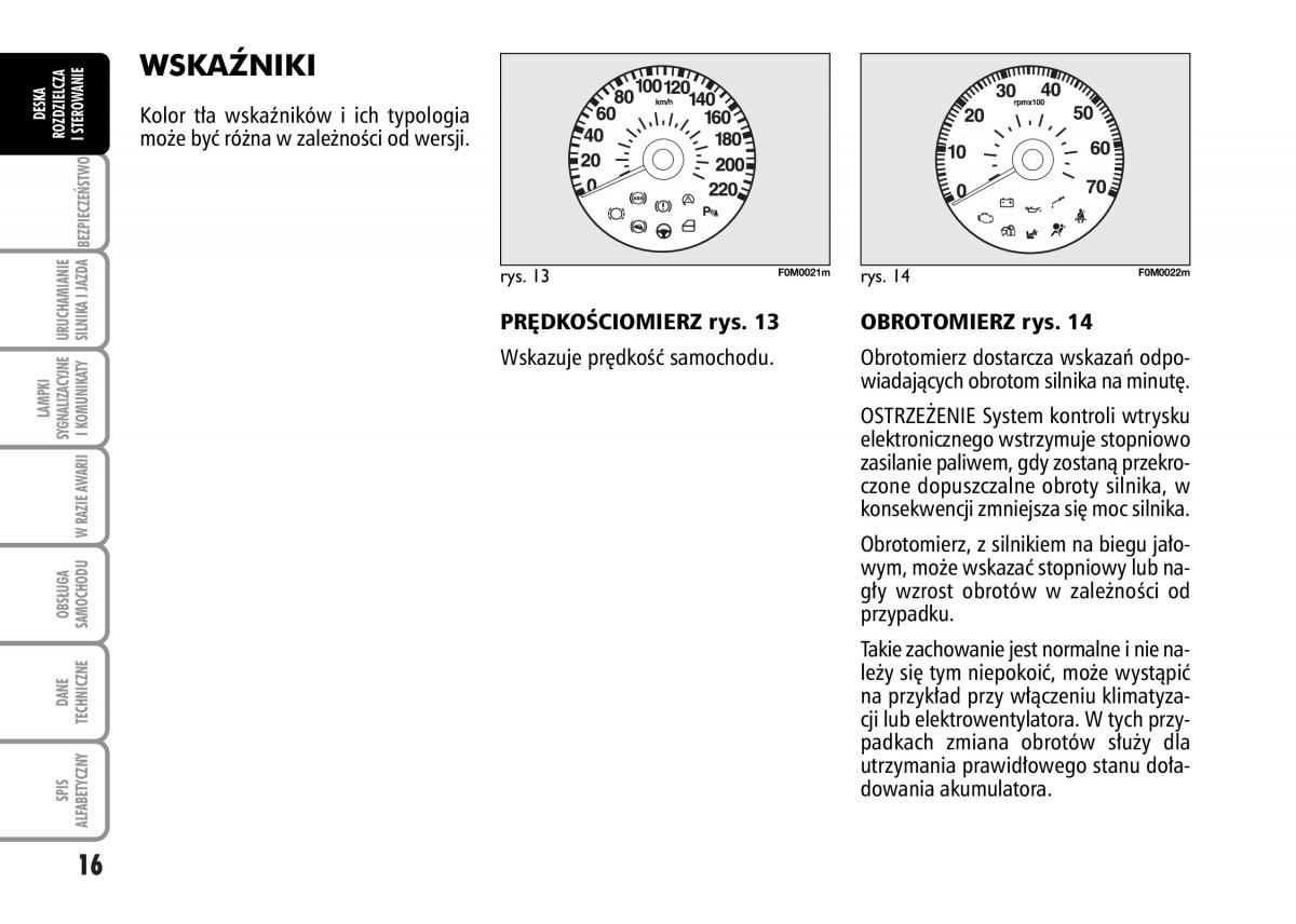 Fiat Grande Punto III 3 instrukcja obslugi / page 18