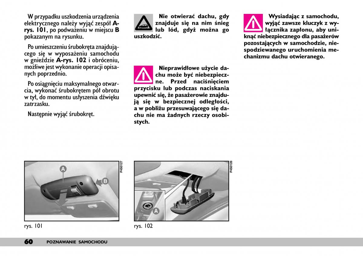 Fiat Punto II 2 instrukcja obslugi / page 64