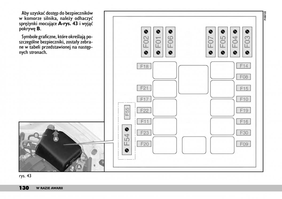 Fiat Punto II 2 instrukcja obslugi / page 134