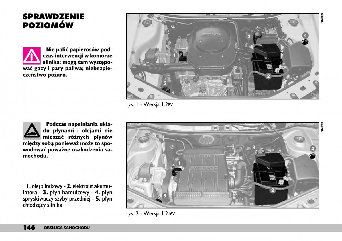 Fiat Punto II 2 instrukcja obslugi / page 150