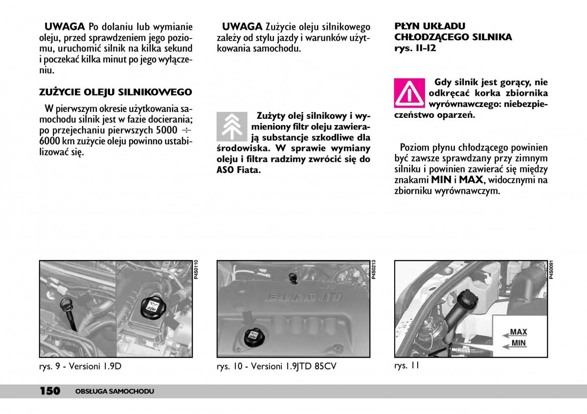 Fiat Punto II 2 instrukcja obslugi / page 154