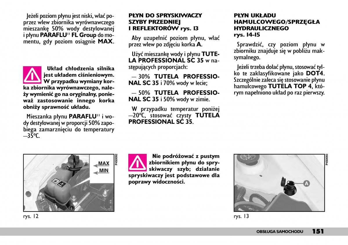 Fiat Punto II 2 instrukcja obslugi / page 155