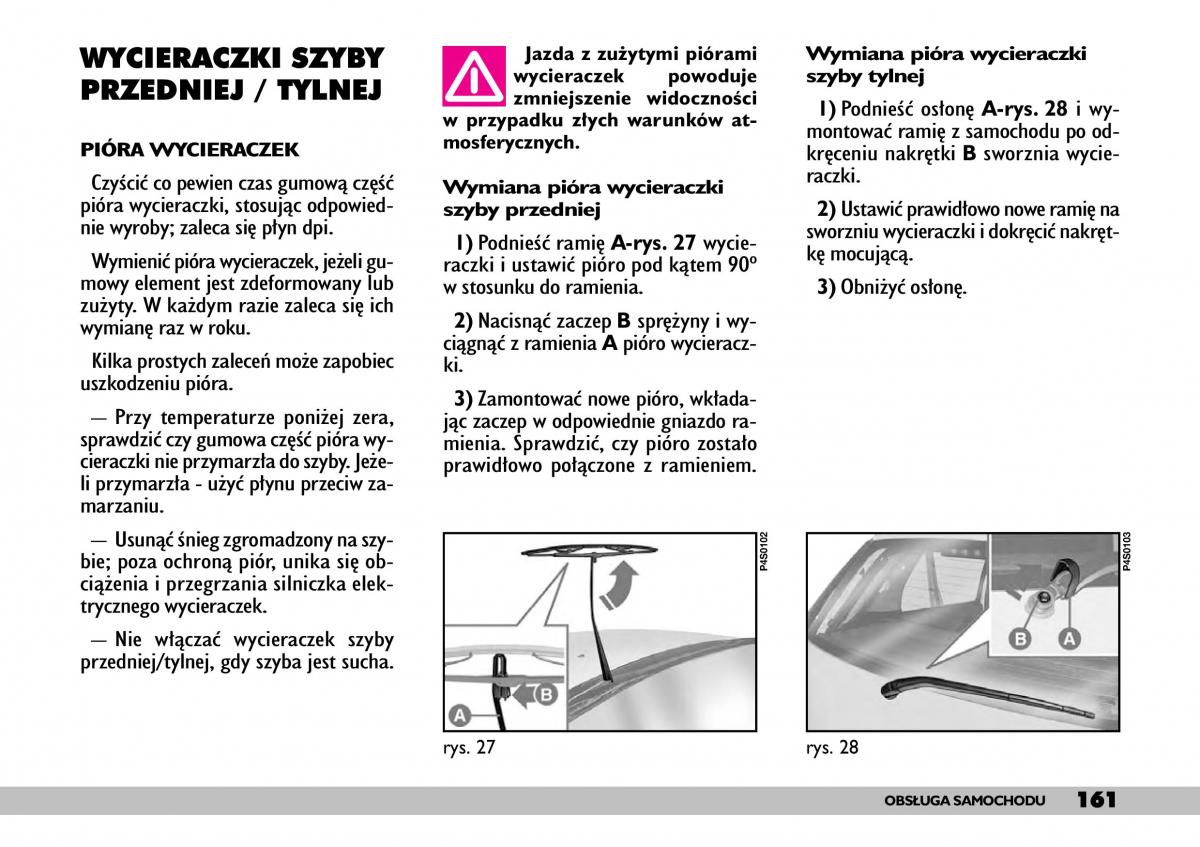 Fiat Punto II 2 instrukcja obslugi / page 165