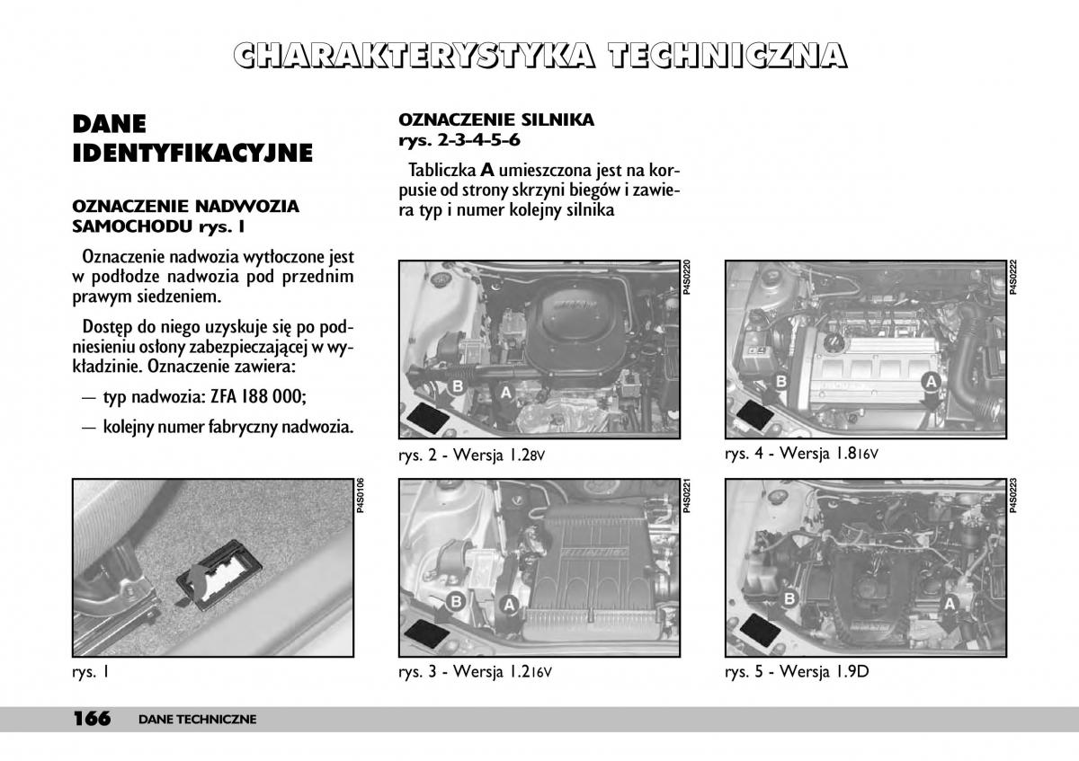 Fiat Punto II 2 instrukcja obslugi / page 170