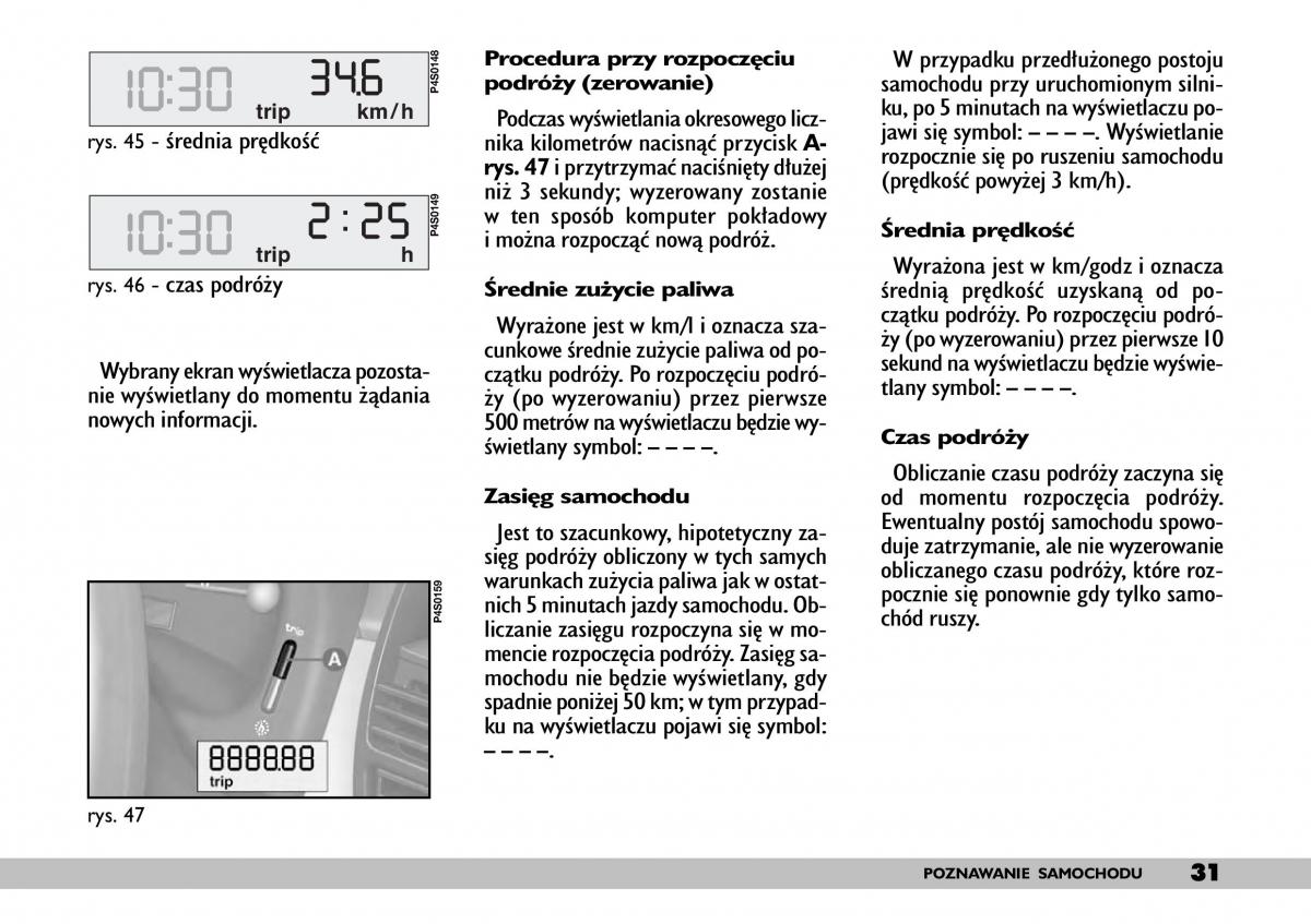 Fiat Punto II 2 instrukcja obslugi / page 35