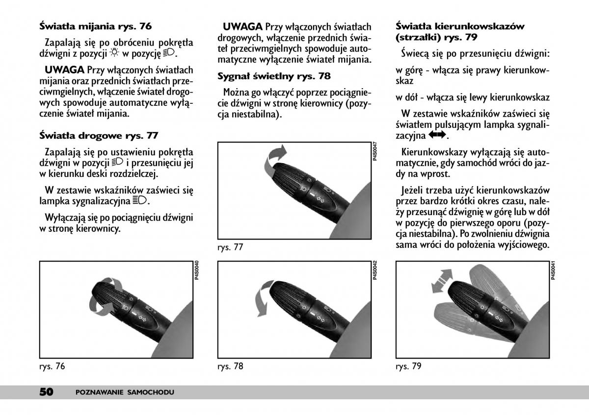 Fiat Punto II 2 instrukcja obslugi / page 54